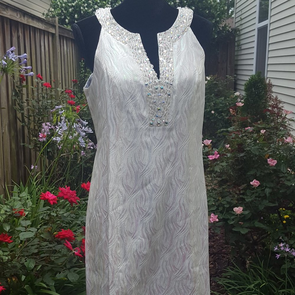 Iridescent White Lilly Pulitzer Dress